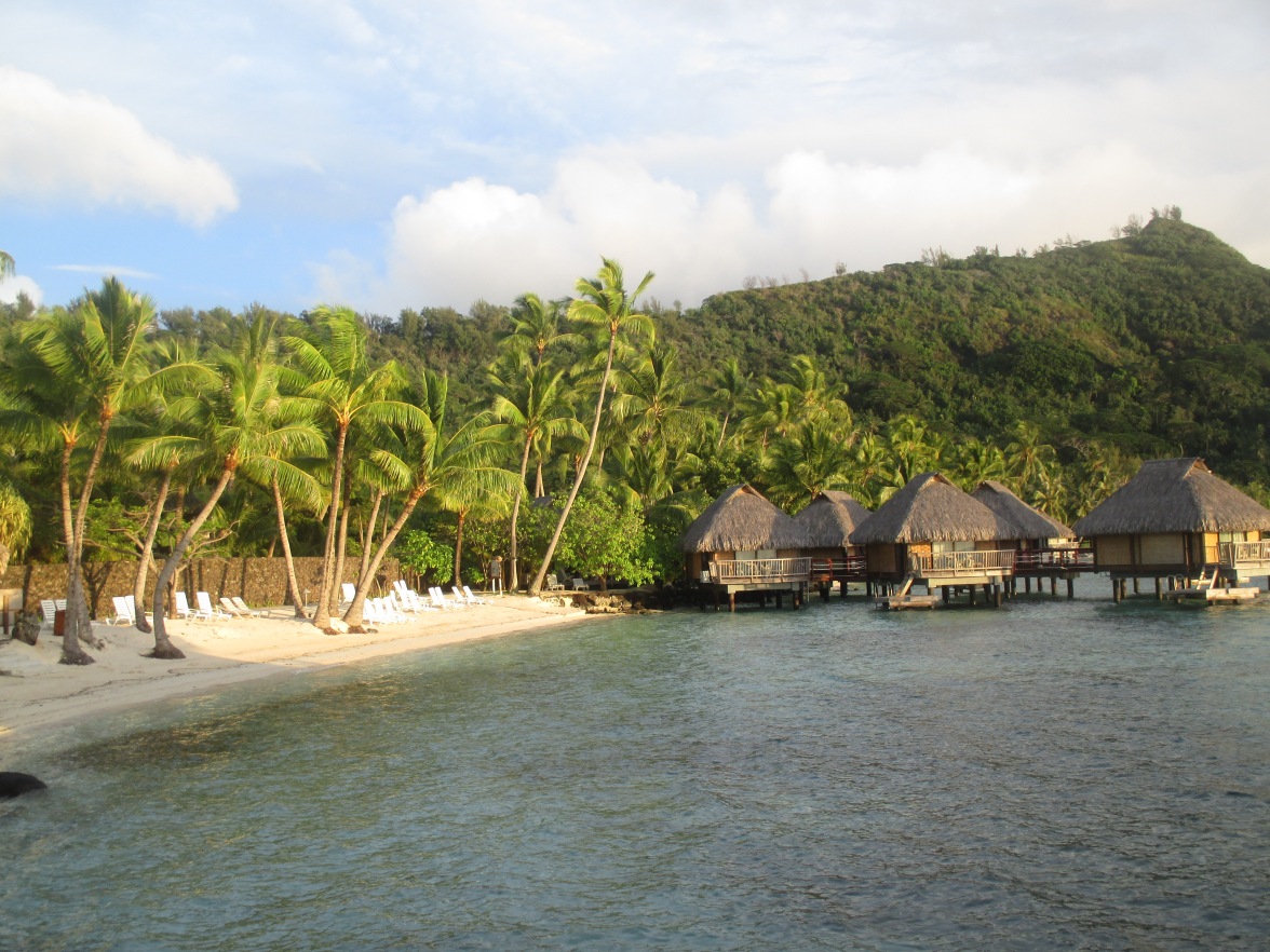 Notre modeste hôtel de Bora Bora !!!